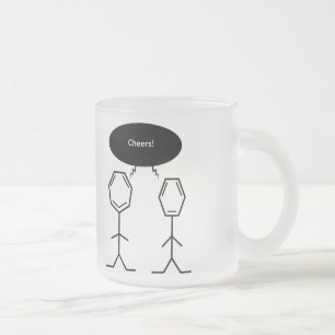 Givré le benzène de Monsieur encourage la tasse givrée