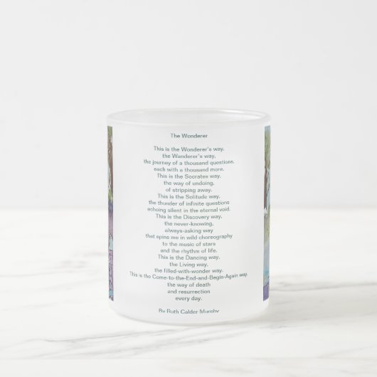 Givré Le Wonderer - par Ruth Calder Murphy - tasse (Centre)