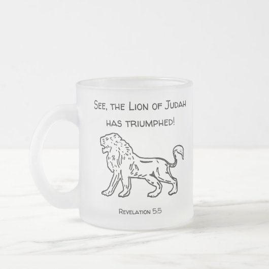 Givré Lion de la tasse de Judah (givrée) (Gauche)