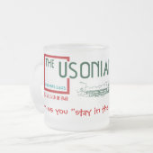 Givré Logo Usonian Inn - tasse (Devant gauche)