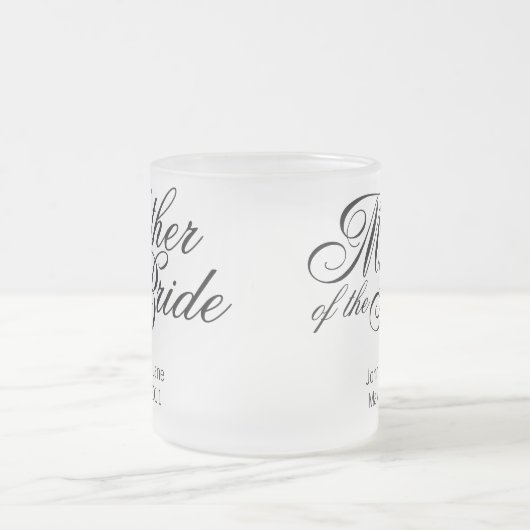 Givré Mère de la tasse de jeune mariée (Centre)