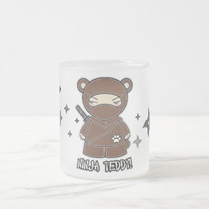 Givré Nounours de Ninja ! Avec la tasse de Shurikens