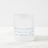 Givré Nuages dans la tasse de ciel (Centre)