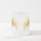 Givré Orchidée de mite jaune en soleil - tasse (Centre)