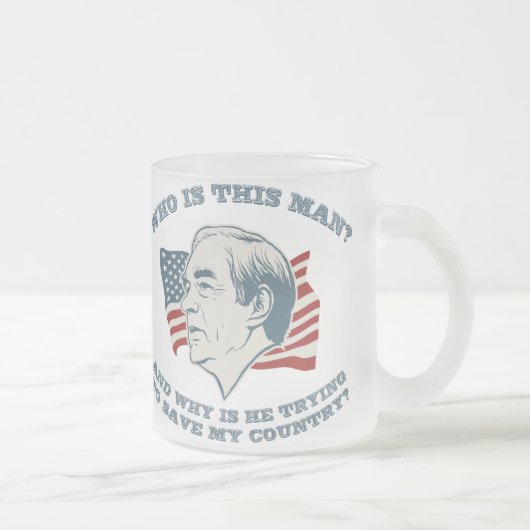 Givré Qui est cet homme ? Tasse (Droit)