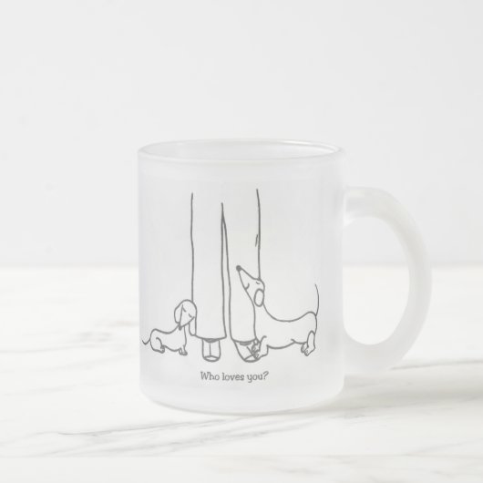 Givré Qui vous aime ? Tasse givrée (Droit)