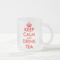 Restez calme et buvez du thé en tasse | Personnali