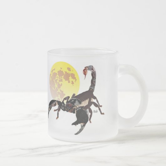 Givré Scorpion tasse (Droit)