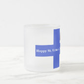 Givré St Urho avec la tasse de bière finlandaise de (Centre)