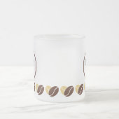 Givré Tasse Café Grain de Café - modifiable pour les cad (Centre)