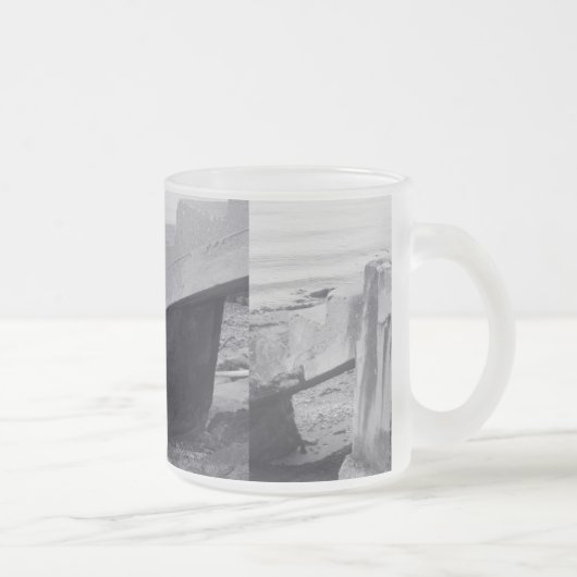 Givré tasse cémenteuse de gel (Droit)