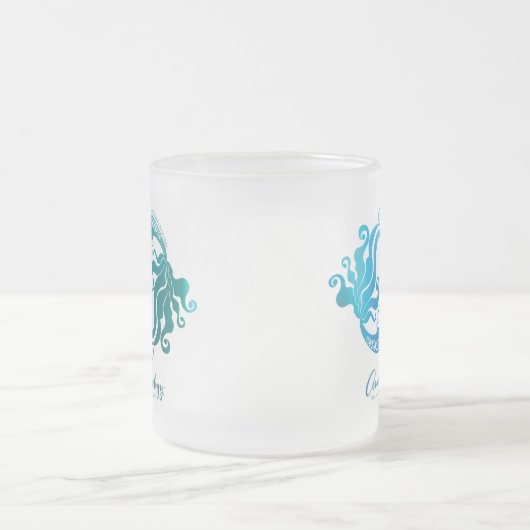 Givré Tasse d'astrologie de Poissons (Centre)