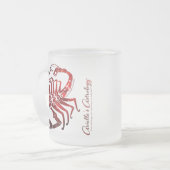 Givré Tasse d'astrologie de Taureau et de Scorpion (Devant gauche)