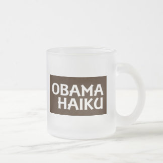 Givré Tasse d'autocratie de Haiku d'Obama