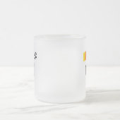 Givré Tasse de bière bon marché en verre potable de (Centre)