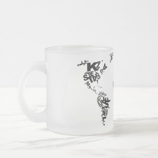 Givré Tasse de Buchstabenwelt (Gauche)