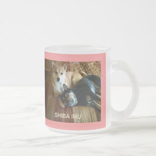 Givré tasse de café 16oz blanc (Droit)