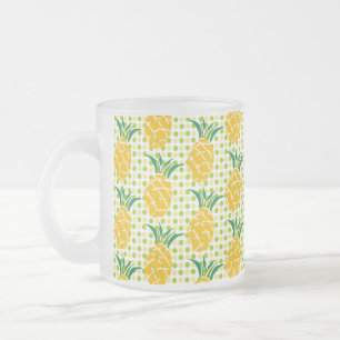 Givré Tasse de café d'ananas