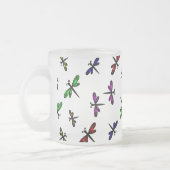 Givré Tasse de café de libellules de danse (Gauche)