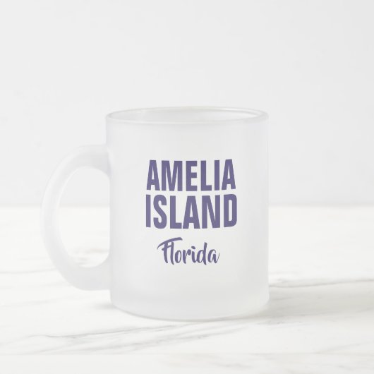 Givré Tasse de café de l'île Amelia Floride (Gauche)