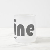 Givré Tasse de café de mine (Centre)