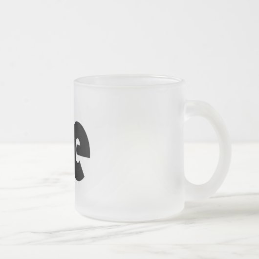 Givré Tasse de café de mine (Droit)