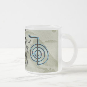 Givré Tasse de café de montagne Cho Ku Rei Reiki