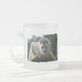Givré Tasse de café en verre de singe d'araignée (Gauche)