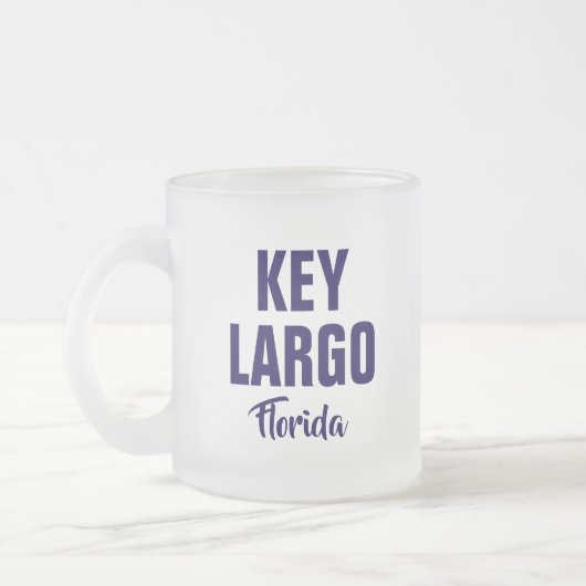 Givré Tasse de café Key Largo Floride (Gauche)