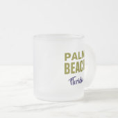 Givré Tasse de café Palm Beach Floride (Devant droit)