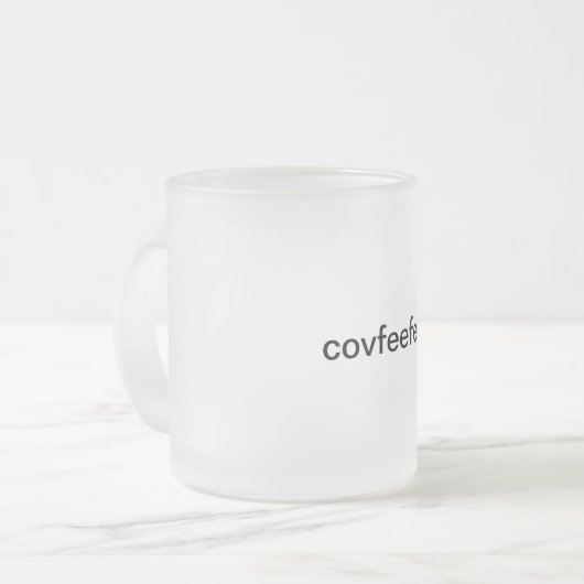 Givré tasse de covfefe ("covfeefee " (Devant gauche)