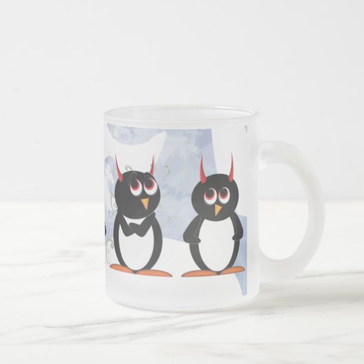 Givré Tasse de défilé de pingouin (Droit)