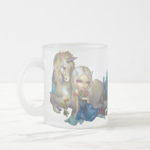 Givré Tasse de "Fiona et de la licorne"