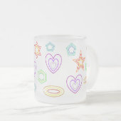 Givré Tasse de formes blanches (Devant droit)