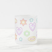 Givré Tasse de formes blanches (Centre)