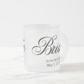 Givré Tasse de jeune mariée (Devant droit)