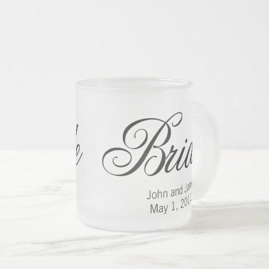 Givré Tasse de jeune mariée (Devant droit)