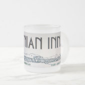 Givré Tasse de logo de café (Devant droit)