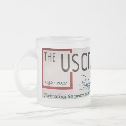 Givré Tasse de logo de café (Gauche)