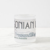 Givré Tasse de logo de café (Centre)