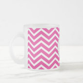 Givré Tasse de monogramme de Chevron (Gauche)