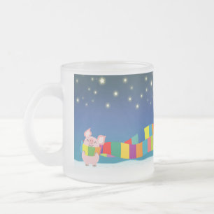 Givré Tasse de Noël du petit porc