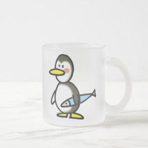 Givré Tasse de pingouin d'hiver