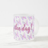 Givré tasse de texte positive (Devant droit)