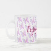 Givré tasse de texte positive (Gauche)