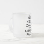 Givré Tasse de visage de grâce (Devant gauche)