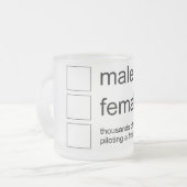 Givré tasse d'insecte de genre (Devant gauche)