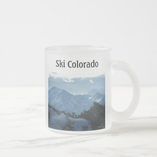 Givré Tasse du Colorado de ski