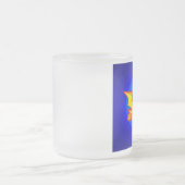 Givré tasse du logo v2 d'atombat (Centre)