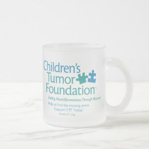 Givré Tasse en verre de base de la tumeur des enfants